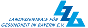 Logo Preis Landeszentrale für Gesundheit in Bayern e.V.
