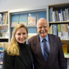 (Bild: Stadt Nürnberg/Europabüro) Prof. Ulf Klausenitzer und Barbara Sterl