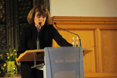 Frau Dr. Helga Lukoschat beim Frauenempfang am 14.3.13