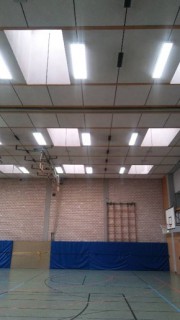 LED Turnhalle Herriedener
