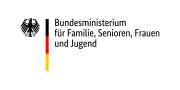 Logo des Bundesministeriumg für Familie, Senioren, Frauen und Jugend