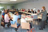 KEIM-Lehrkräfte bei einem Seminar