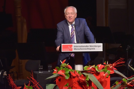 Presentation of the 2017 Nuremberg International Human Rights Award