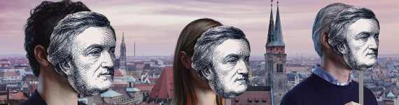 Motiv der Veranstaltungsreihe "Nürnberg spielt Wagner"