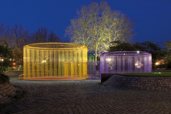 "Pavillons" von Olaf Nicolai