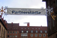 Eingang Partnerstädtemarkt