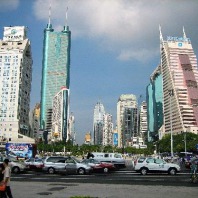 Stadtansicht von Shenzhen