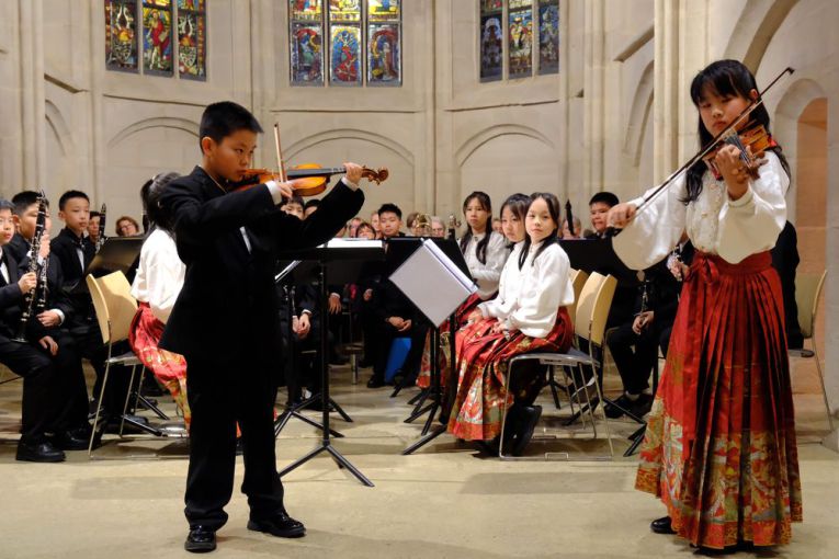 Chinesisches Kinderkonzert mit dem Jungen Blasorchester aus Shenzhen