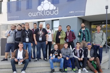 Die Informatiktechnik auf der ownCloud Conference 2019