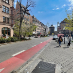 Neue Fußgängerzone in der Königstraße