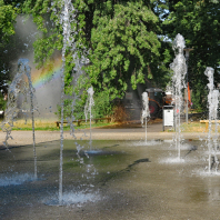 Wasserspiel Cramer-Klett-Park