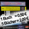 (Bild: Stadtbibliothek im Bildungscampus Nürnberg) Buecherflohmarkt