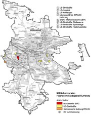 Plan zu militärischen Konversionsflächen in Nürnberg