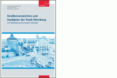 Straßenverzeichnis und Stadtplan der Stadt Nürnberg
