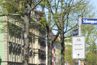 Beschilderung Freiraumverbindung