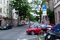 Parkende Autos
