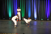 Showeinlage der Capoeira Gruppe