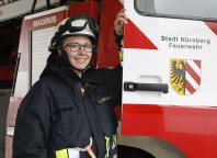Portrait Feuerwehrfrau Antonia Gebhard