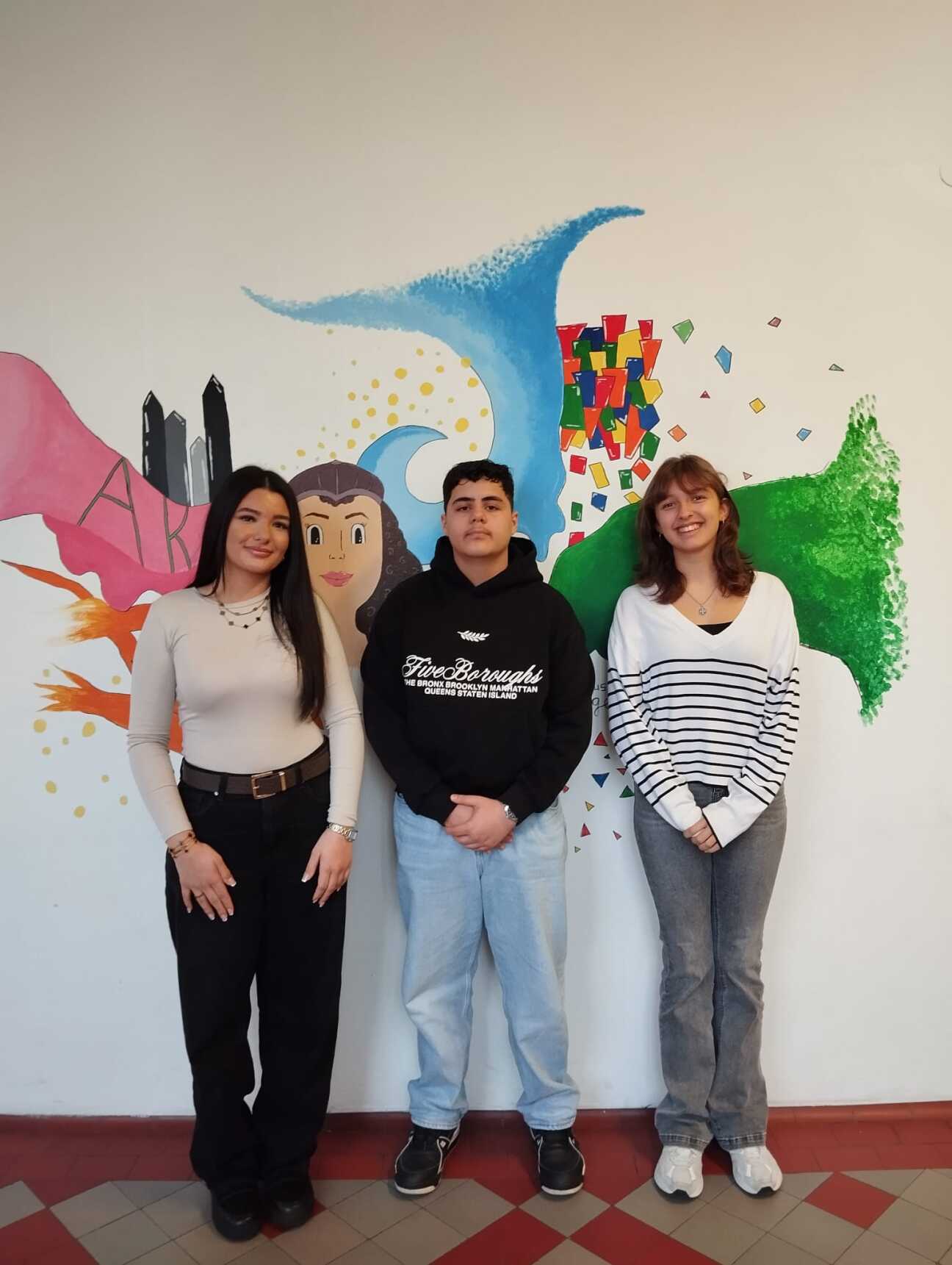 Bild © B. Wunderlich Die neu gewählte SMV., Bild © B. Wunderlich