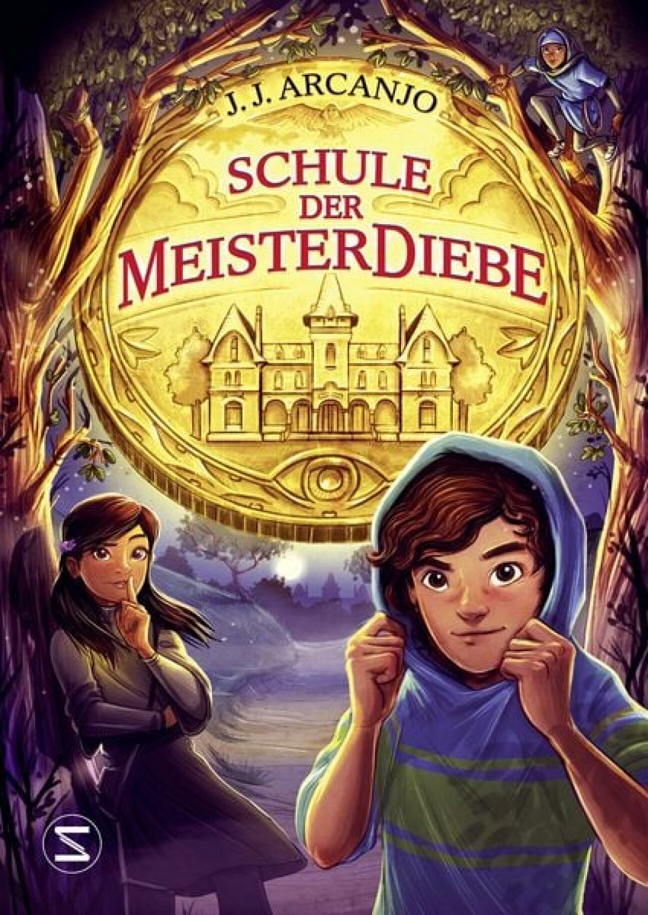 Cover des Buches "Schule der Meisterdiebe", Bild © Schneiderbuch Verlag