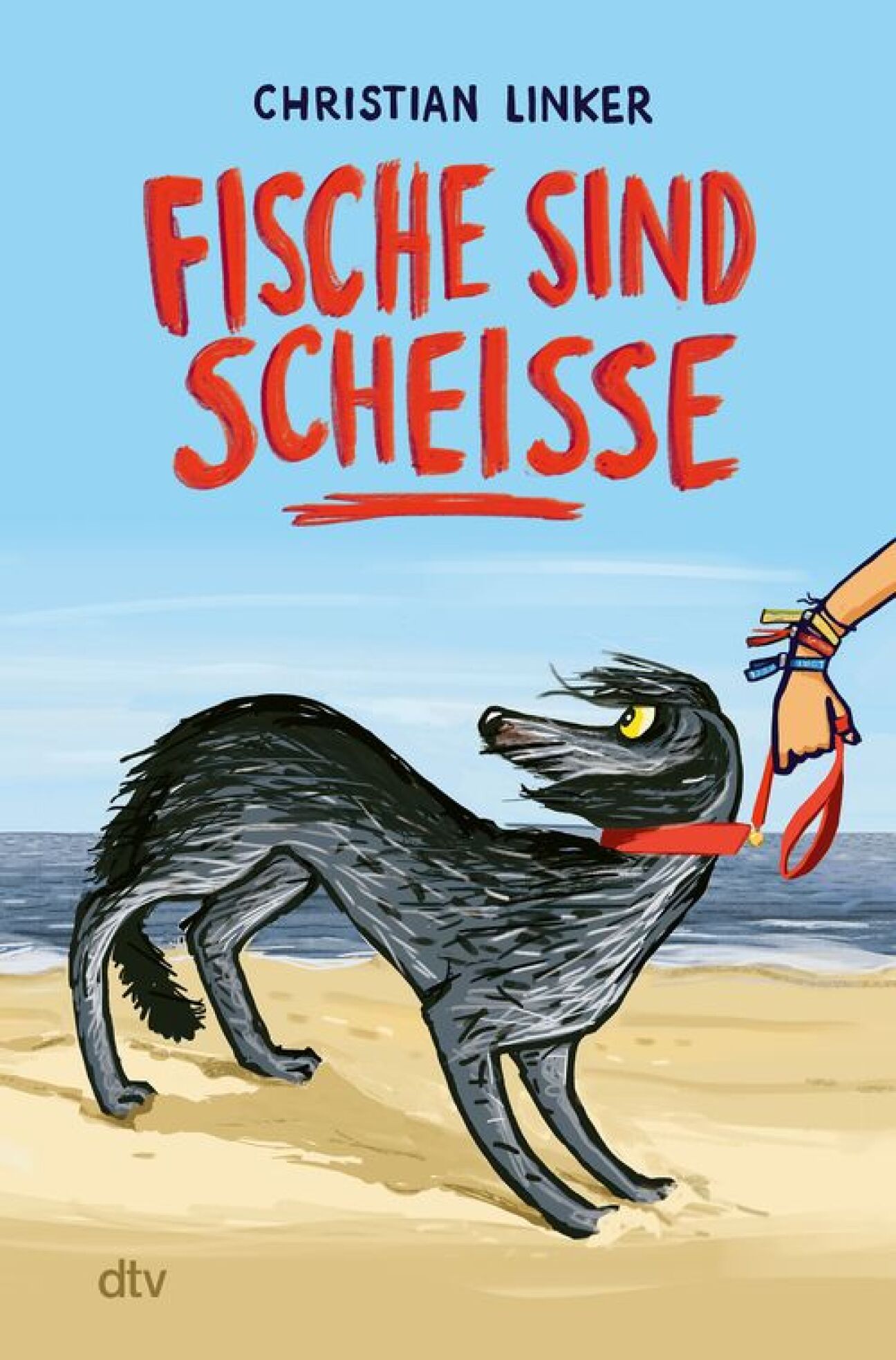Bild © dtv Verlag Cover des Buches "Fische sind Scheisse" von Christian Linker, Bild © dtv Verlag