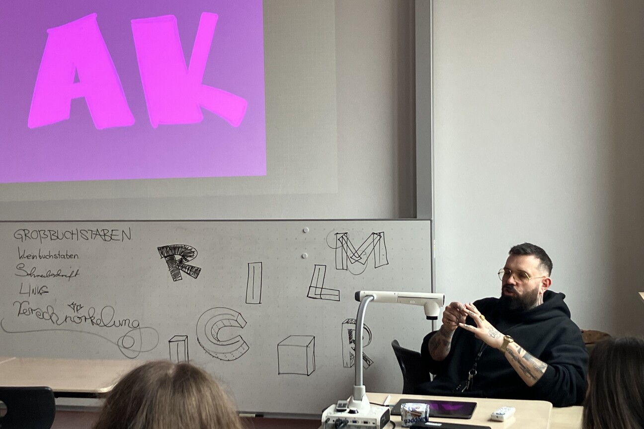 Impressionen vom Graffiti-Workshop