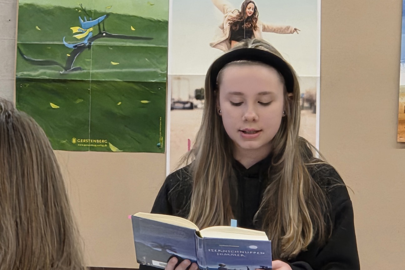 Impressionen vom Vorlesewettbewerb der AKR.