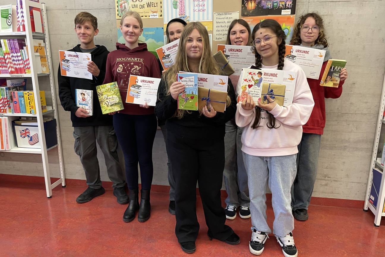 Impressionen vom Vorlesewettbewerb der AKR.