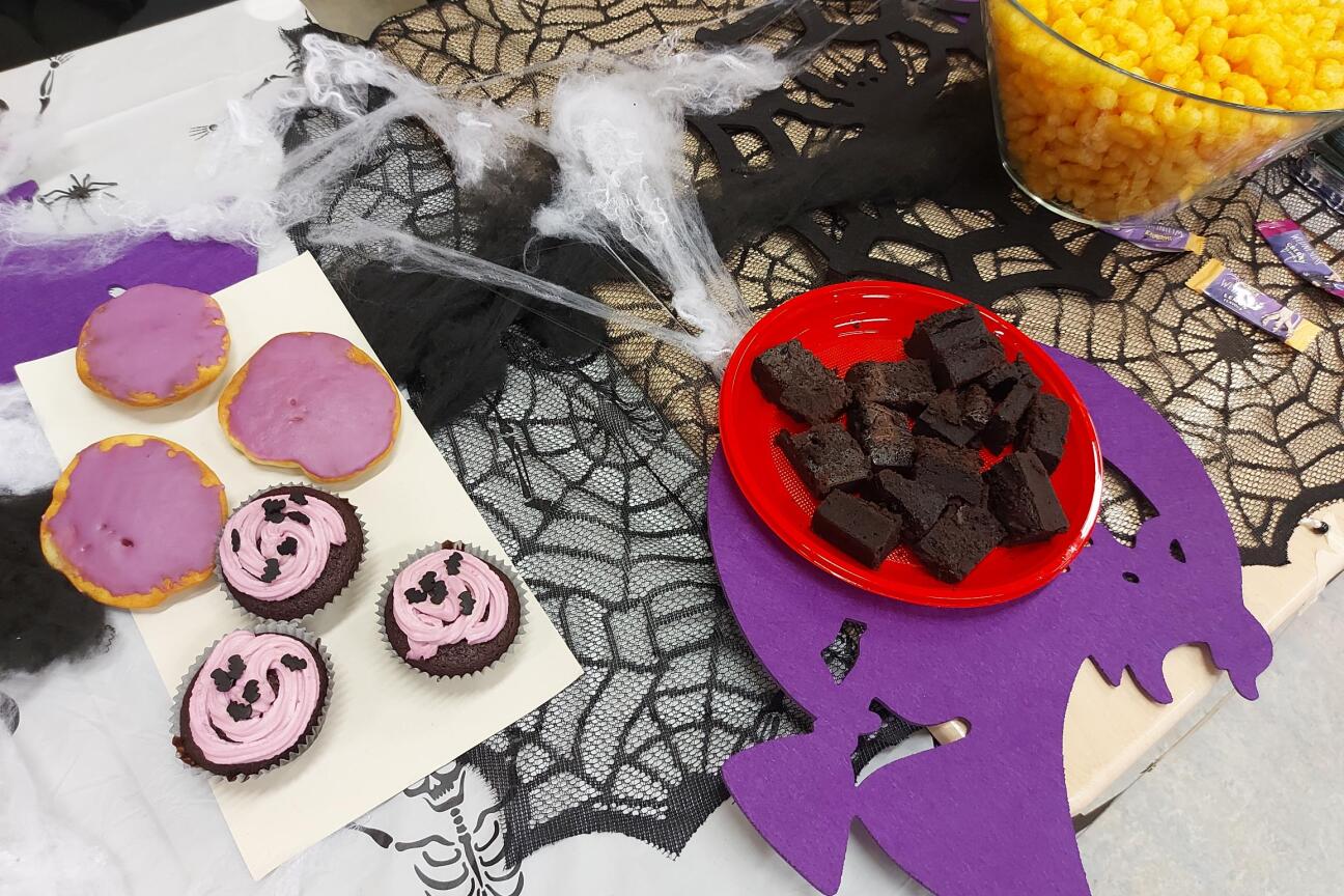 Impressionen von unserer schaurig-schönen Halloween-Feier.
