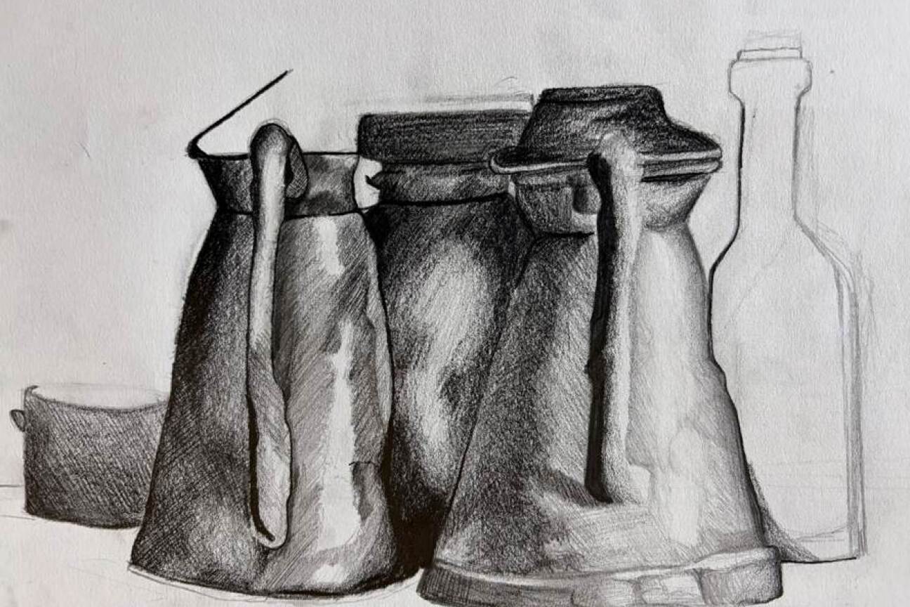 Bild © U. Kranz Kunstwerke des Monats im Stil des Malers und Graphikers Giorgio Morandi, Bild © U. Kranz