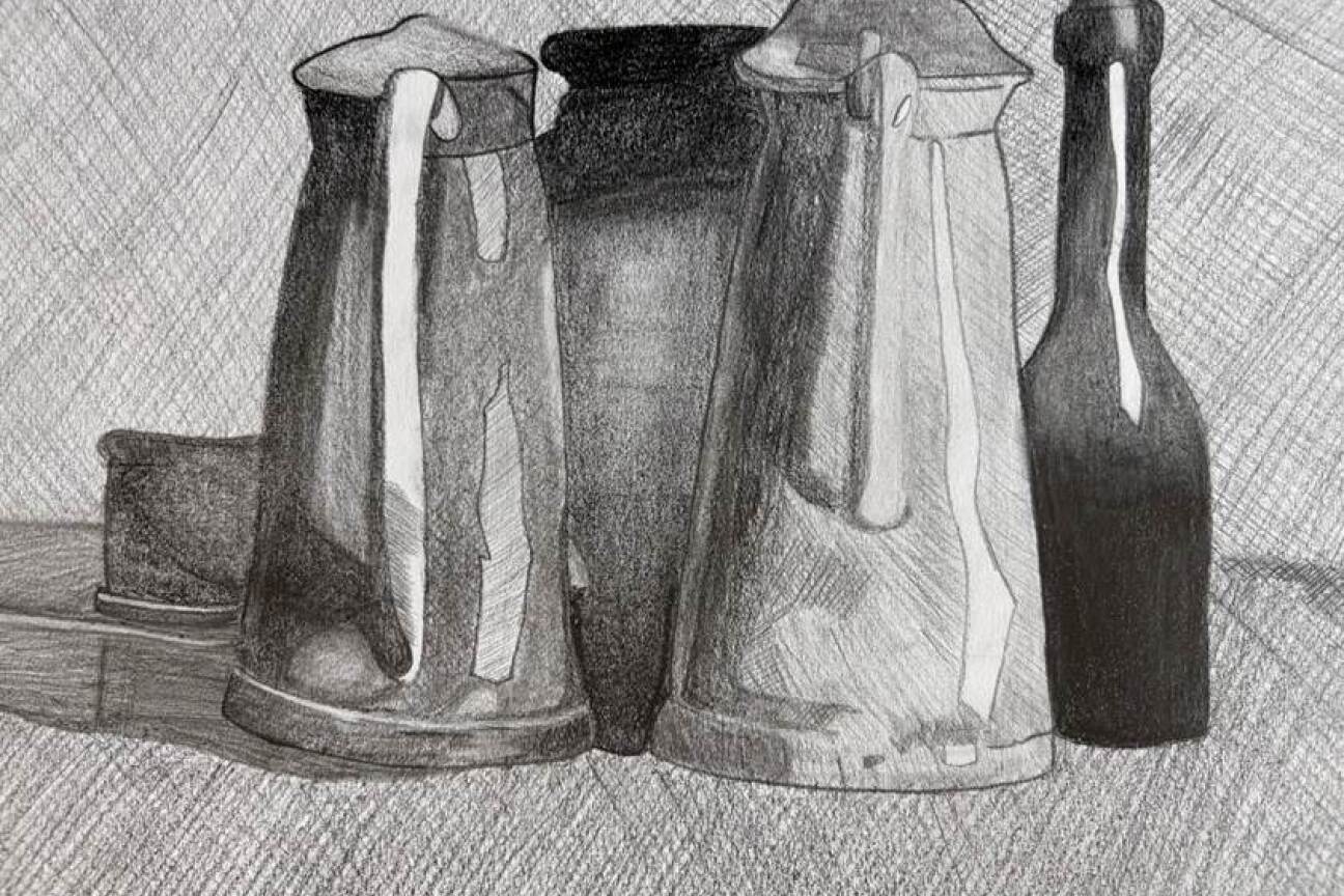 Bild © U. Kranz Kunstwerke des Monats im Stil des Malers und Graphikers Giorgio Morandi, Bild © U. Kranz
