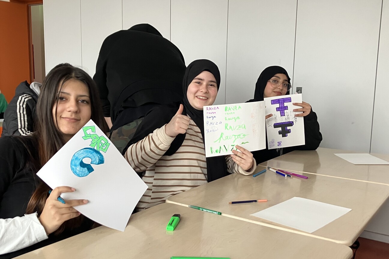 Impressionen vom Graffiti-Workshop