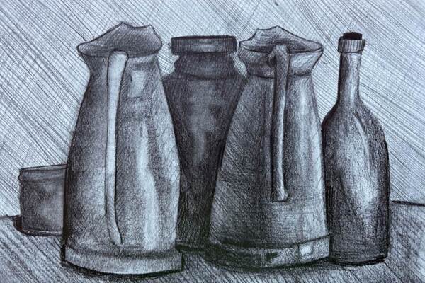 Kunstwerke des Monats im Stil des Malers und Graphikers Giorgio Morandi