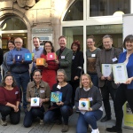 Fairtrade Stadt Gruppenfoto Rezertifizierung 2022