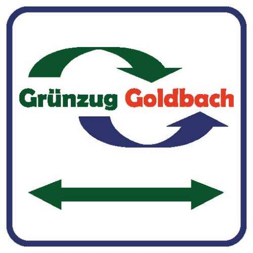 © Grünzug Goldbach, Bund Naturschutz Kreisgruppe Nürnberg Aufkleber Goldbach Logo © Grünzug Goldbach, Bund Naturschutz Kreisgruppe Nürnberg