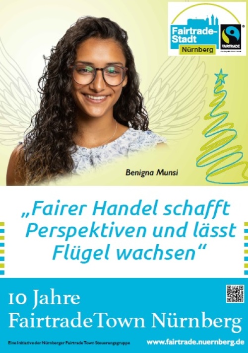 © Christine Dierenbach Stadt Nürnberg / Brigitte Hanek-Ures Fairtradetown Plakat Weihnachten 2020 © Christine Dierenbach Stadt Nürnberg / Brigitte Hanek-Ures