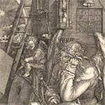 Ausschnitt aus Albrecht Dürer: Melencolia I.