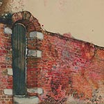 Michael Mathias Prechtl: Die lange Mauer hinter dem Rathaus von Veere, 1970/71.