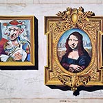 Michael Mathias Prechtl: Faschingsdekoration, Ende der 1960er Jahre.