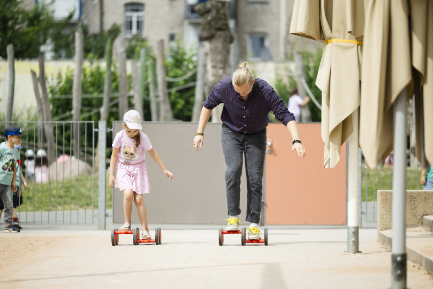 Eine vielfältige Ausbildung als Erzieherin oder Erzieher bei der Stadt Nürnberg., Bild © UWE NIKLAS / Stadt Nürnberg