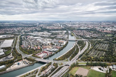 Luftbild Stadt Nürnberg