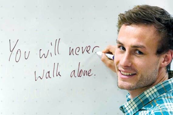 Lehrkraft Youwillneverwalkalone