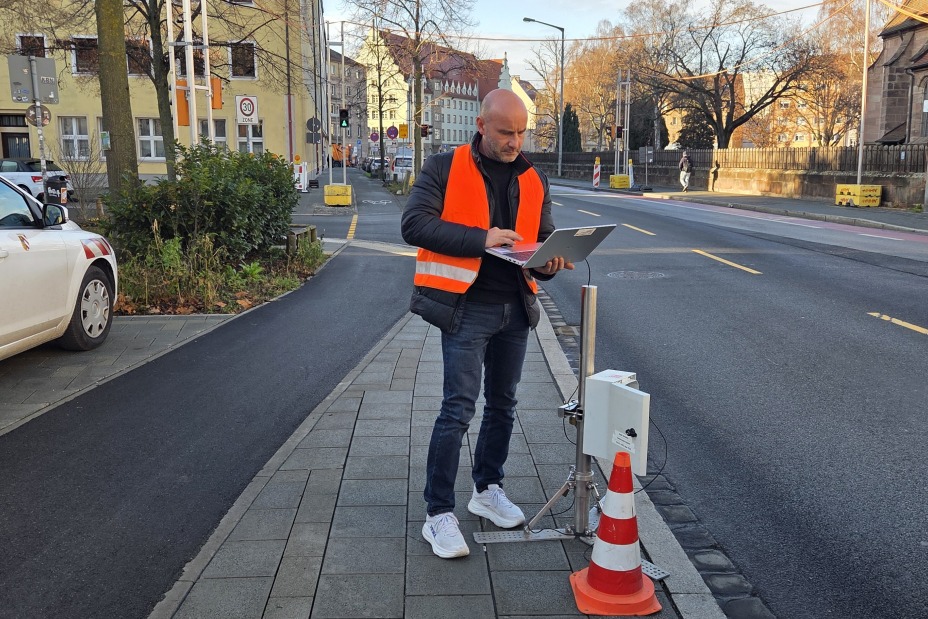 Verkehrsmanagement, Bild © Verkehrsplanungsamt / Stadt Nürnberg