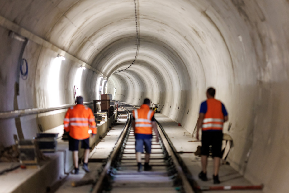 VAG - Baustelle Neubaustrecke U3, Bild © Daniel Karmann