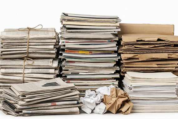 Alpapier sortiert
