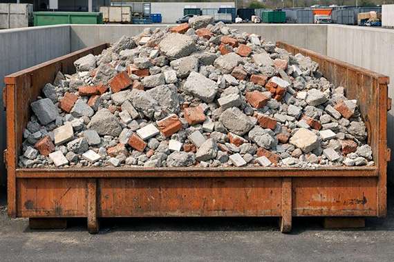 sortereiner Bauschutt nur mineralisch