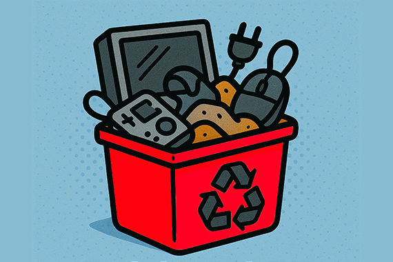 Icon für den E-Schrott