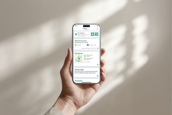 Die innovative App des ASN alles um Ihren Müll.