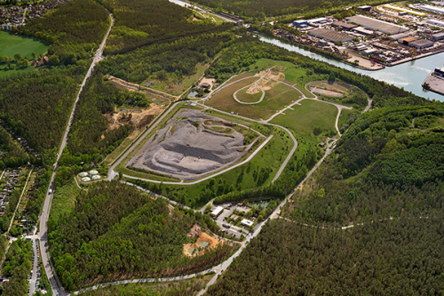 Luftaufnahme der Deponie Süd in Nürnberg © ASN / Stadt Nürnberg