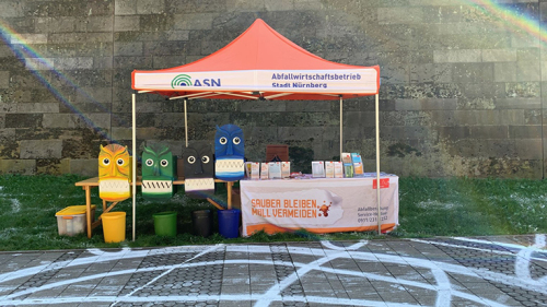 © Seipel / Stadt Nürnberg ASN Abfallberatung Infostand © Seipel / Stadt Nürnberg